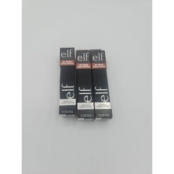 E.L.F Face Satin Finish lipstick DRIVE Lot Of 3 - Picture 1 of 3